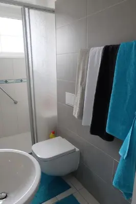 Ein Badezimmer in der Unterkunft Holiday Home am Wald mit Sauna by Interhome
