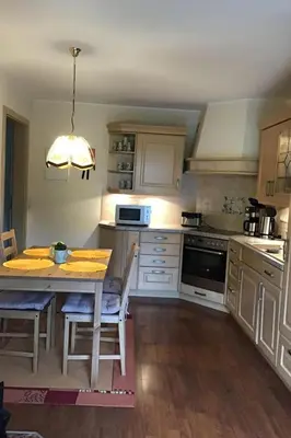 Küche/Küchenzeile in der Unterkunft Apartment Auf der Sonnenseite by Interhome