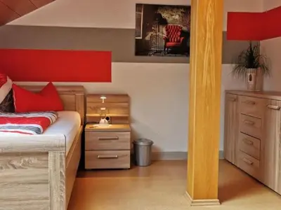Ein Bett oder Betten in einem Zimmer der Unterkunft Apartment Simon in Gleißenberg by Interhome