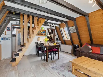 Ein Sitzbereich in der Unterkunft Holiday Home Seyer by Interhome