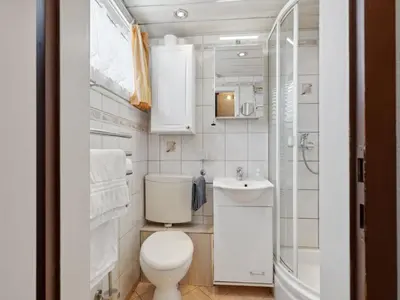 Ein Badezimmer in der Unterkunft Holiday Home Seyer by Interhome