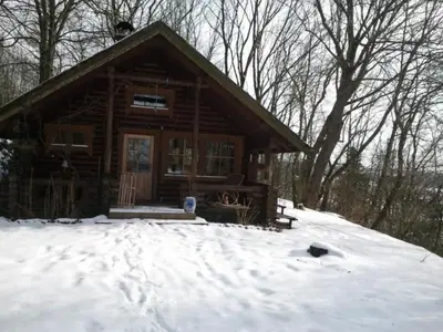 Holiday Home Finnisches Holzhaus by Interhome im Winter