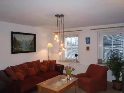 Ein Sitzbereich in der Unterkunft Apartment Erzgebirge by Interhome