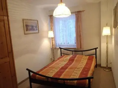 Ein Bett oder Betten in einem Zimmer der Unterkunft Apartment Erzgebirge by Interhome