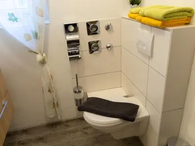 Ein Badezimmer in der Unterkunft Apartment auf einem Reiterhof by Interhome