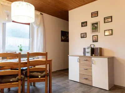 Küche/Küchenzeile in der Unterkunft Apartment Tolles Appartement mit offenem Kamin by Interhome