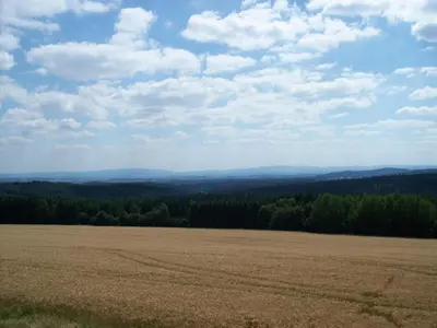 Naturlandschaft in der Nähe der Ferienwohnung