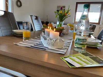 Essen in der Ferienwohnung oder in der Nähe