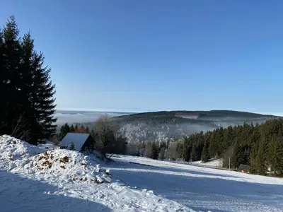 Naturlandschaft in der Nähe der Ferienwohnung