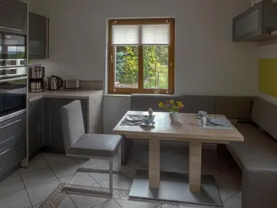 Küche/Küchenzeile in der Unterkunft Apartment Appartement mit Bergblick by Interhome