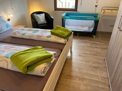 Ein Bett oder Betten in einem Zimmer der Unterkunft Apartment FeWo Siebert by Interhome