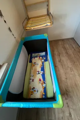 Ein Bett oder Betten in einem Zimmer der Unterkunft Apartment FeWo Siebert by Interhome