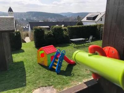 Ein Kinderspielbereich in der Unterkunft Apartment FeWo Siebert by Interhome