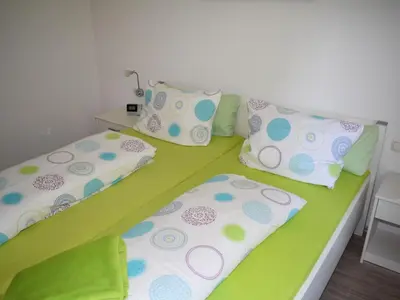 Ein Bett oder Betten in einem Zimmer der Unterkunft Apartment FeWo Siebert by Interhome