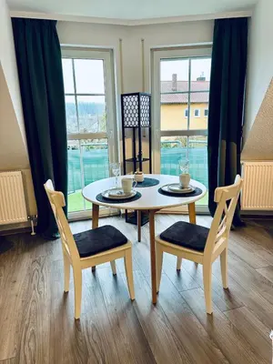 Ein Sitzbereich in der Unterkunft Welcome to Bogi