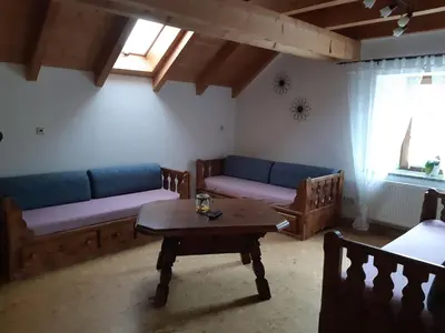 Ein Sitzbereich in der Unterkunft Apartment Jutta by Interhome