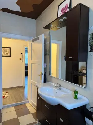 Ein Badezimmer in der Unterkunft Nice Ferienwohnung Bayreuth