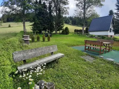 Ein Garten an der Unterkunft Apartment Fewo Am Skihang EG by Interhome