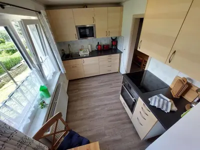 Küche/Küchenzeile in der Unterkunft Apartment Fewo Am Skihang EG by Interhome
