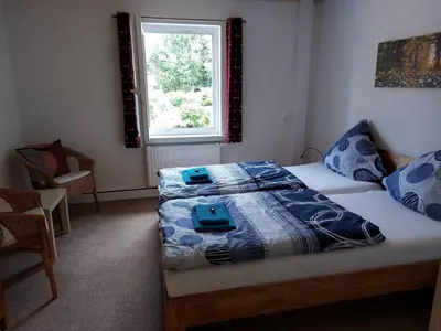 Ein Bett oder Betten in einem Zimmer der Unterkunft Apartment Fewo Am Skihang EG by Interhome