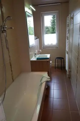 Ein Badezimmer in der Unterkunft Apartment Fewo Auersberg WGH by Interhome