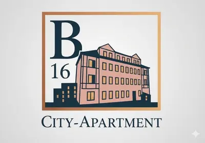 Ein Zertifikat, Auszeichnung, Logo oder anderes Dokument, das in der Unterkunft B16 City-Apartment, zentrales City-Apartment mit 4 Betten ausgestellt ist