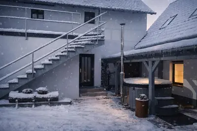 MPK Motorsport Apartment im Winter