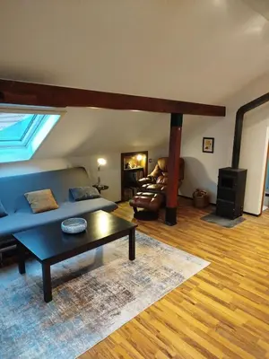 Ein Sitzbereich in der Unterkunft Altstadt Appartement Luka