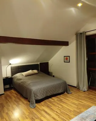 Ein Bett oder Betten in einem Zimmer der Unterkunft Altstadt Appartement Luka
