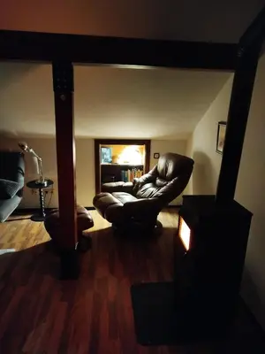 Ein Sitzbereich in der Unterkunft Altstadt Appartement Luka