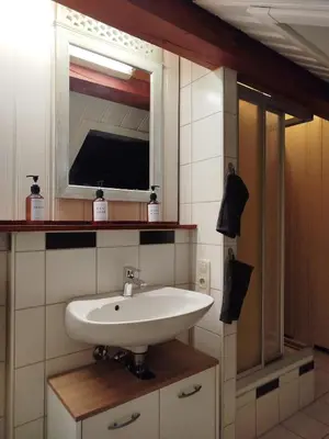 Ein Badezimmer in der Unterkunft Altstadt Appartement Luka