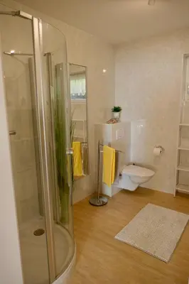 Ein Badezimmer in der Unterkunft Frisch renovierte Privatunterkunft in Kulmbach