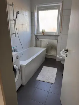 Ein Badezimmer in der Unterkunft Urban Exit an der A93, ZENTRAL, NEU, WLAN