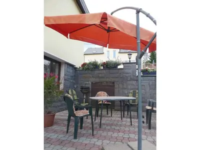 Ein Patio oder anderer Außenbereich in der Unterkunft Holiday apartment with 2 bedrooms