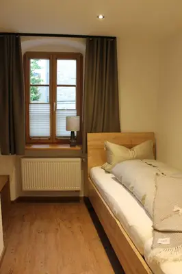 Ein Bett oder Betten in einem Zimmer der Unterkunft Bauernhaus Sieß'n - wohlfühlen entspannen genießen