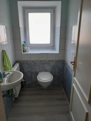 Ein Badezimmer in der Unterkunft Ferienhaus Koenig