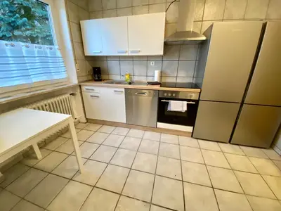 Küche/Küchenzeile in der Unterkunft Kulmbach 02 - Apartment für Firmen