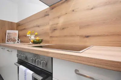 Küche/Küchenzeile in der Unterkunft Kulmbach 03 - Apartment für Firmen