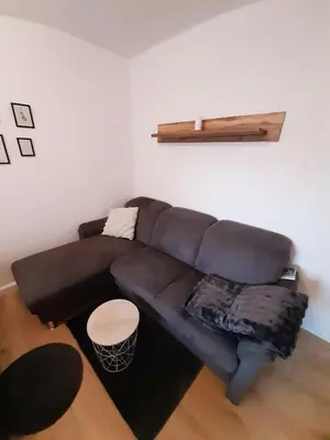 Ein Sitzbereich in der Unterkunft Heubi 6 Appartment 2 Schlafzimmer