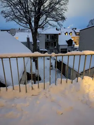 Grundriss der Unterkunft Moderne Ferienwohnung mit Balkon - 3 Minuten zum See für bis zu 4 Personen