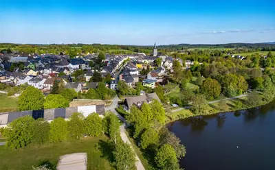 Naturlandschaft in der Nähe des Ferienhauses