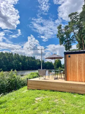 Naturlandschaft in der Nähe der Ferienwohnung