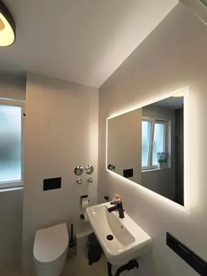 Ein Badezimmer in der Unterkunft Pension Sleep&Stay Hersbruck