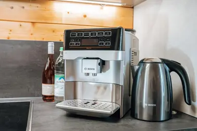 Kaffee-/Teezubehör in der Unterkunft Ferienholzhaus Füßmann im Ahorntal