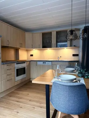 Küche/Küchenzeile in der Unterkunft Apartment 18