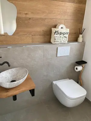 Ein Badezimmer in der Unterkunft Regentaloase - Deine Privat-Spa Villa für Zwei