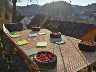 Grundriss der Unterkunft Apartment Ponderosa in Tullis Climbers Home