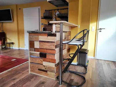 TV/Unterhaltungsangebot in der Unterkunft Apartment Ponderosa in Tullis Climbers Home