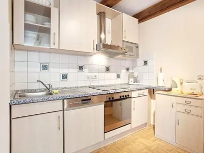 Küche/Küchenzeile in der Unterkunft Apartment Am Rückerlhof-Katrin by Interhome
