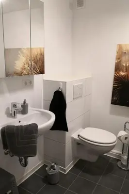Ein Badezimmer in der Unterkunft Apartment im Naturpark Steinwald by Interhome